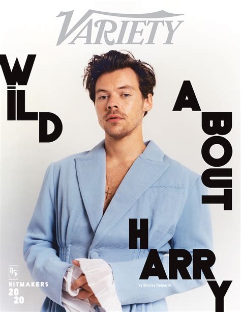 Harry Styles On The Cover Of Variety December 2020 Coup De Main