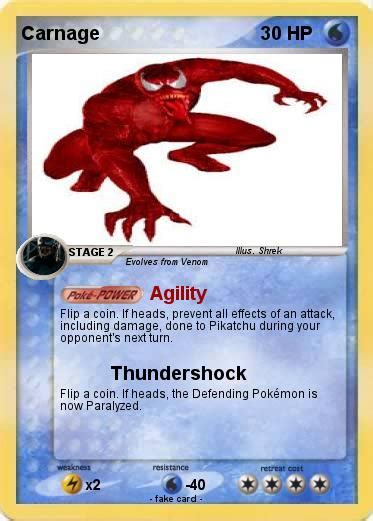 Pokémon Carnage 285 285 Agility My Pokemon Card