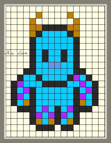 Coding unplugged e pixel art: personnage disney monstre et cie | Monstres et cie, Art ...