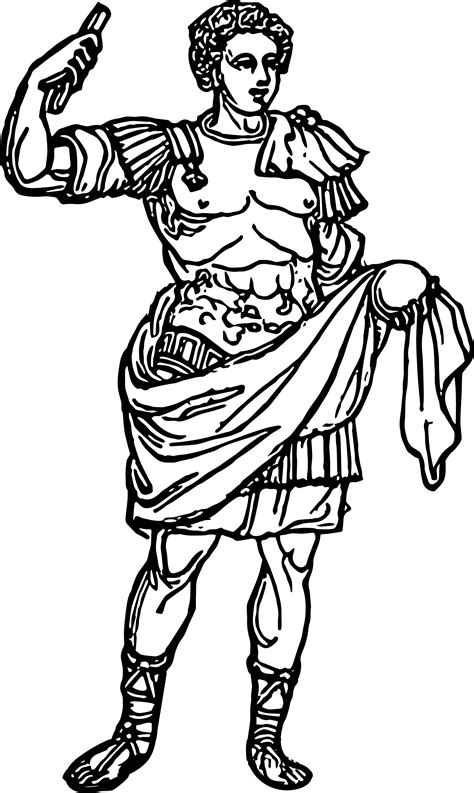 ️roman Coloring Pages Free Download