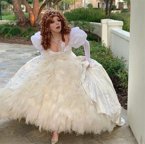Giselle White Wedding Costume Dress Enchanted Film Disney Etsy