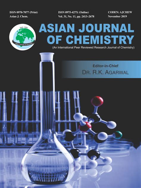 Ajst has provided intellectual leadership by publishing original research that focuses on the production, discovery, recording, storage, representation. Asian Journal of Chemistry - Open access journals