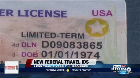 Deadline Approaching To Get New Federal Travel Id Card
