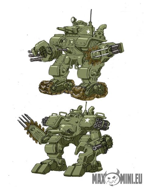 First Mighty Warchief Backer Biped Tanks Concepts — Kickstarter