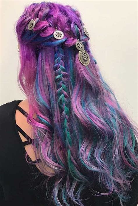 50 Fabulous Rainbow Hair Color Ideas