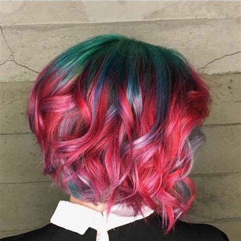 Pin By Kayla Smith On My Polyvore Finds Hair Inspiration Color Green