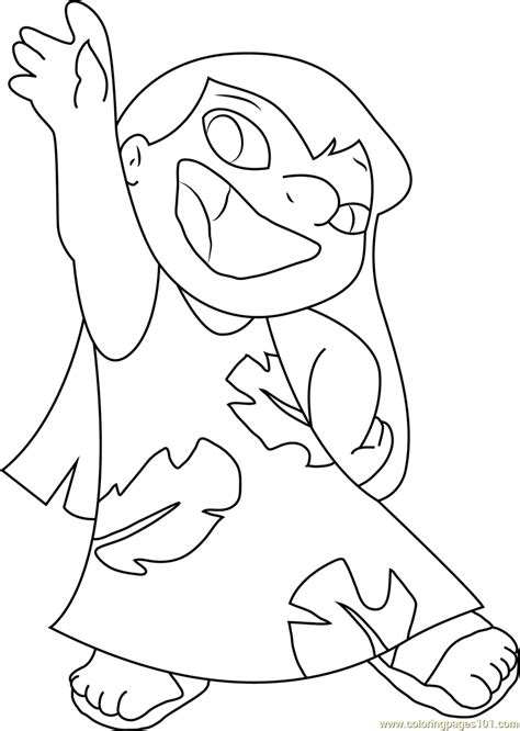 Check spelling or type a new query. Happy Lilo Coloring Page - Free Lilo & Stitch Coloring ...