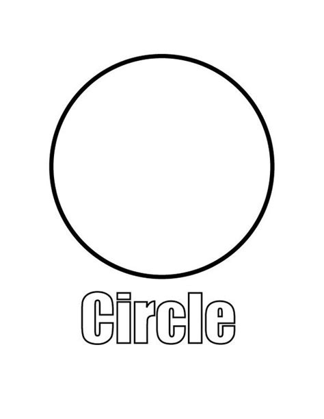 Free Printable Circle Shapes Printable Word Searches
