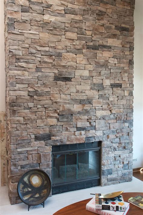 Mountain Ledgestone Stone Veneer Fireplace Picture Gallery North Star