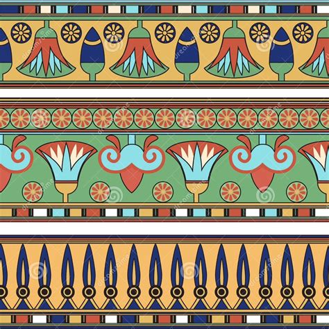 Egyptian Design Pattern Greek Pattern Egyptian Fabric Egyptian
