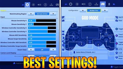 Best Console Settings In Fortnite Pro Player Settings On Controller