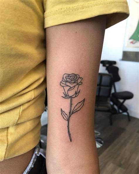 51 Amazing Simple Rose Tattoo Ideas 2024 Inspiration Guide Rose Tattoos For Women Simple