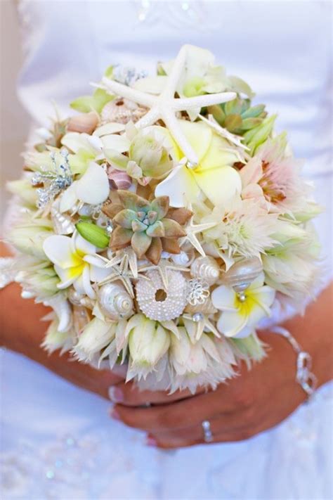 56 Stunning Beach Wedding Bouquets Weddingomania