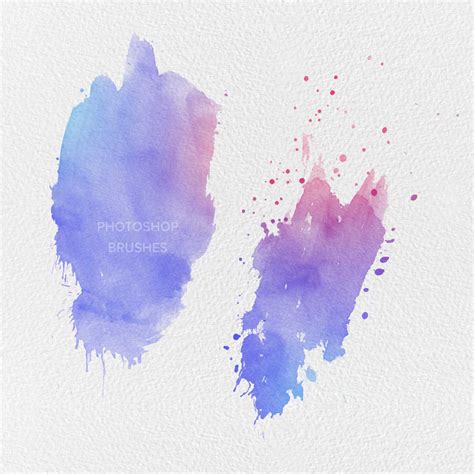 Free Watercolour Brushes Photoshop Niompayment