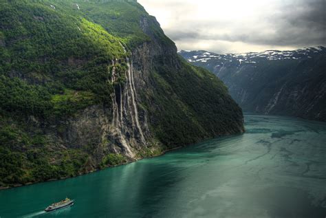 Norway Landscape River Waterfall Wallpapers Hd Desktop And Mobile