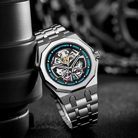 Dulunwe Top Brand Men New Mechanical Watch Automatic Wristwatch Men