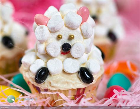 Easter Little Sheep Cupcakes Recipe