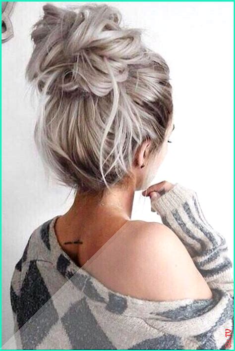 40 chic and cute messy bun hairstyles for you to try immediately page 9 of 40 easy messy