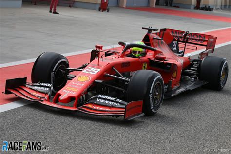 Mick Schumacher Ferrari Bahrain International Circuit RaceFans