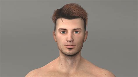 3d Rigged Character Realistic Man Turbosquid 1349332