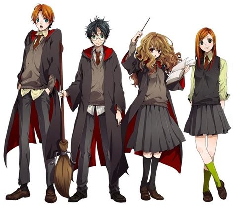 Harry Potter Anime Harry Potter Fan Art Fanpop