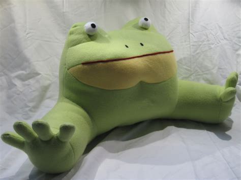 Get Out Frog Plush Pillow Frogout Internet Meme Goon Etsy