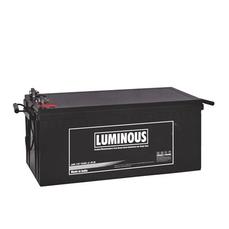 Luminous Deep Cycle Inverter 150ah 12v Battery