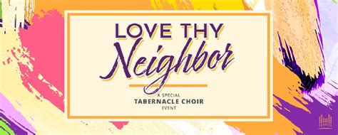 Where To Watch Choirs Special “love Thy Neighbor” Event