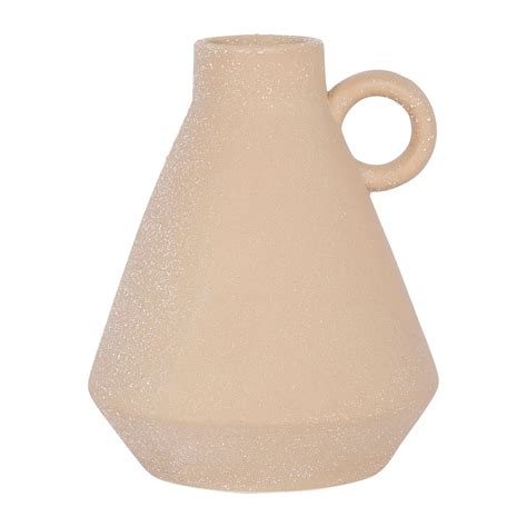 Vase En Gres Nude H15cm Terre Boheme Fabrique De Styles