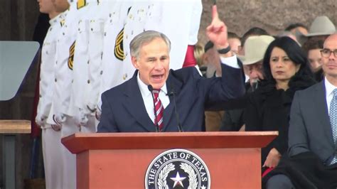 Governor Greg Abbott Delivers 2019 Texas Inaugural Speech Nbc 5