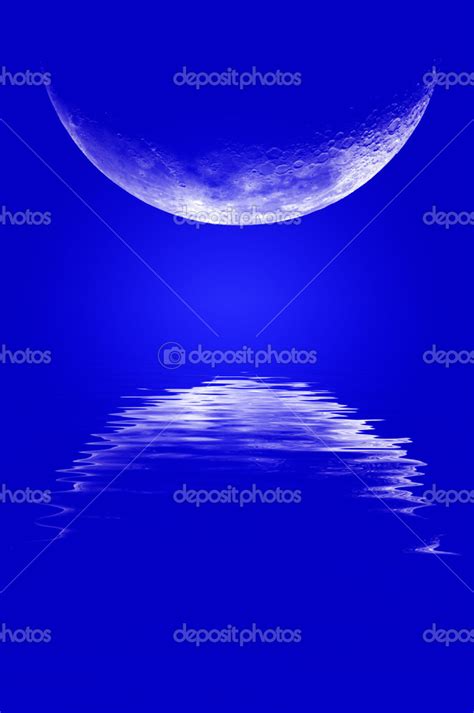 Moonrise Reflection Stock Photo By ©eric1513 15472035