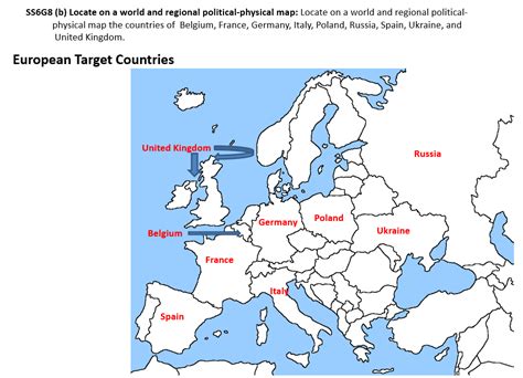 Unit 1 Geography Of Europe Lindley Sixth Math