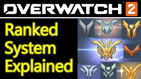 What Are Overwatch 2 Ranks Sr Tiers And Rewards Explained Youtube
