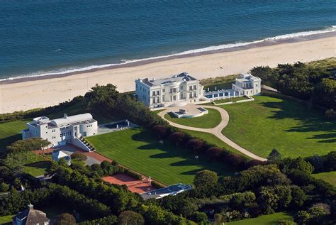 Mansion Along The Coast 101 Lily Pond Ln Aerial New York East Hampton South Fork Long