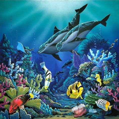 Marine Life Paintings By Famous Artists Maritime Art Bilge