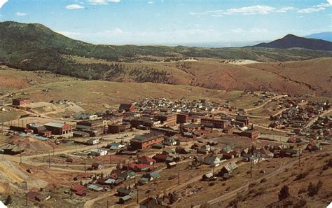 Turn right on lazy s ranch road. My District Postcards ~ 38 #3612 - Looking down on Victor ...