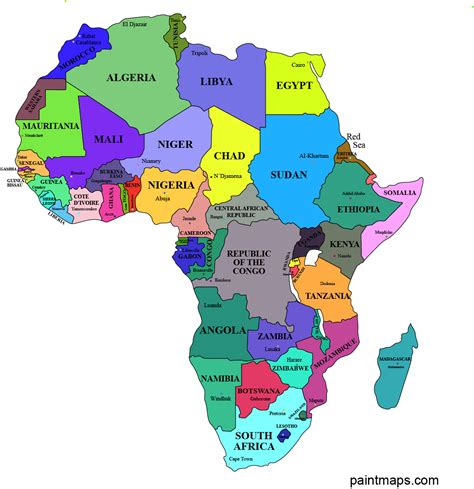 Gratis Descargable Mapa Vectorial De Africa Eps Svg Pdf Png Adobe Illustrator Africa