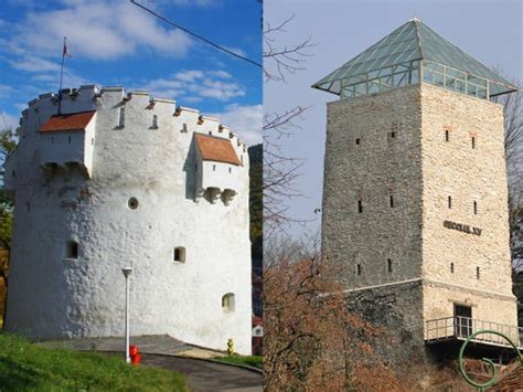 Brașov de la înălțime Turnul Alb și Turnul Negru Arhiva Zile si Nopti Zile și Nopți