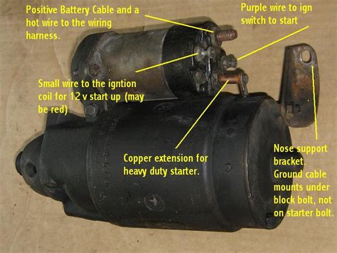 C3 Corvette Starter Wiring Diagram