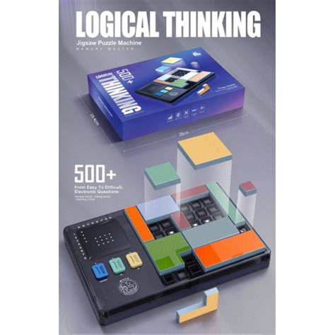 Iq Smart Logical Thinking Jigsaw Puzzle Electronic Puzzle Machine 500