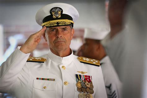 Admiral Picked To Lead Us Navy Declines Job Retires Over