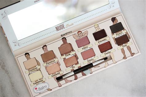 The Balm Nude Dude Palette Review Swatches Serein Wu