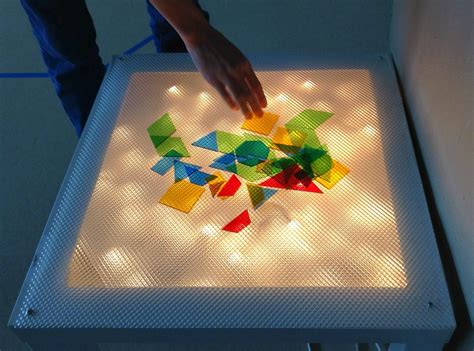 The Dynamic Duo Building A Sensory Light Table On The Cheap