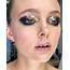 Black And Gold Glitter Makeup Look 🔥  Smokey Eye