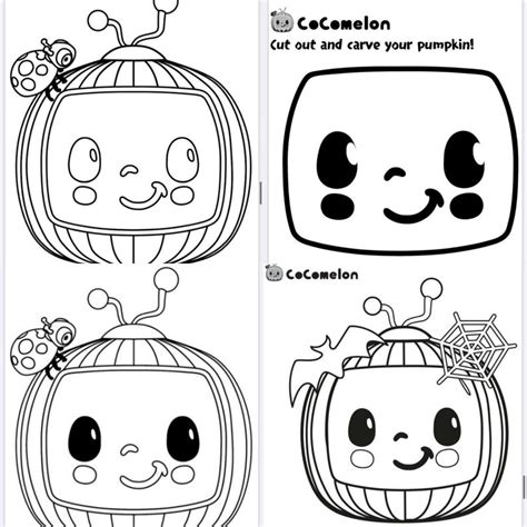 Cocomelon 45 Printable Coloring Pages Instant Download Fun Etsy