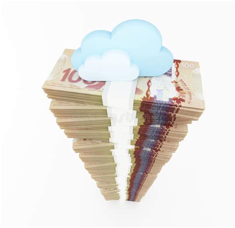 Canadian Dollar Clouds Stock Illustrations 3 Canadian Dollar Clouds