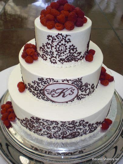The Cakery Bakery Wedding Cake Saint Louis Mo Weddingwire