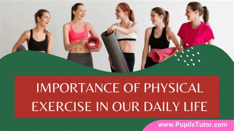 Importance Of Physical Exercise In Our Daily Life
