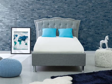 Bett mit bettkasten 100x200 cm online kaufen bei otto › große auswahl top marken ratenkauf & kauf auf rechnung möglich › jetzt bestellen! Bett Grau mit Bettkasten - Einzelbett - 90x200 cm ...