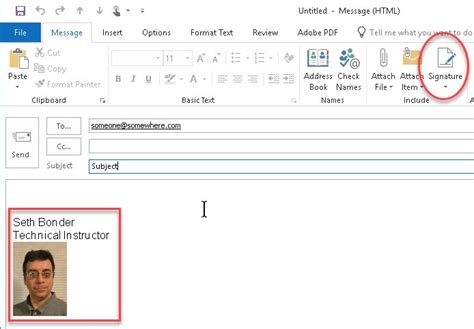 How To Set Up Custom Signatures In Microsoft Outlook Skillforge